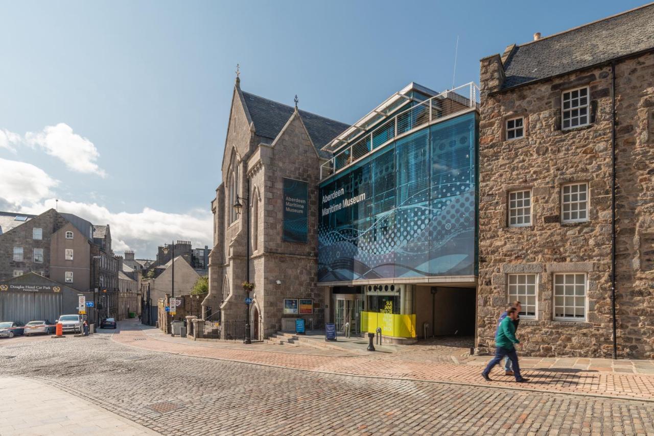 Historic Location, Private Parking, Ground Floor Luxury Flat Apartment Aberdeen Bagian luar foto